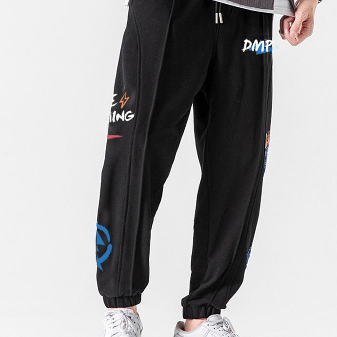 Спортивные штаны Ehot Graffiti Black Pants