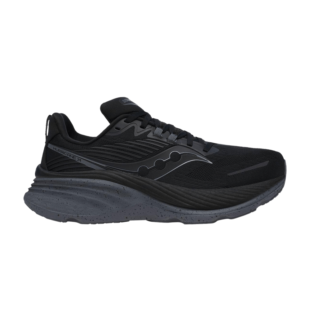 Кроссовки Saucony Hurricane 24 'Black Shadow'
