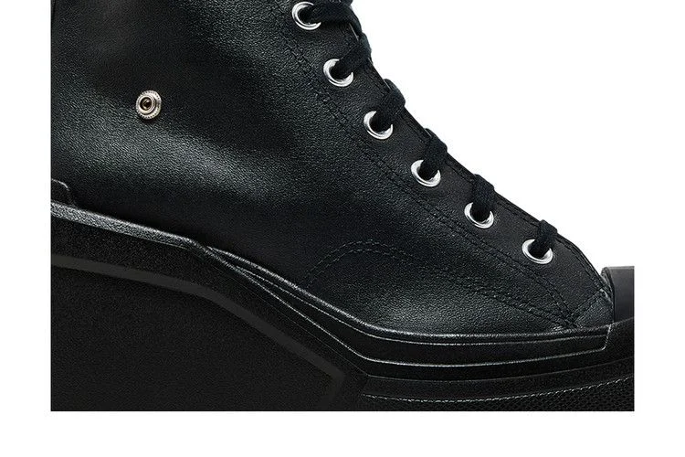 Кроссовки Martine Ali x Converse Wmns Chuck 70 De Luxe Wedge 'Triple Black'