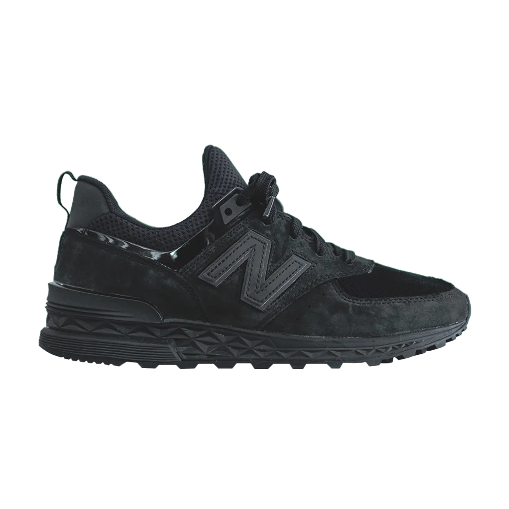 Krossovki-Ronnie-Fieg-x-Dover-Street-Market-x-New-Balance-574-Sport-Triple-Black