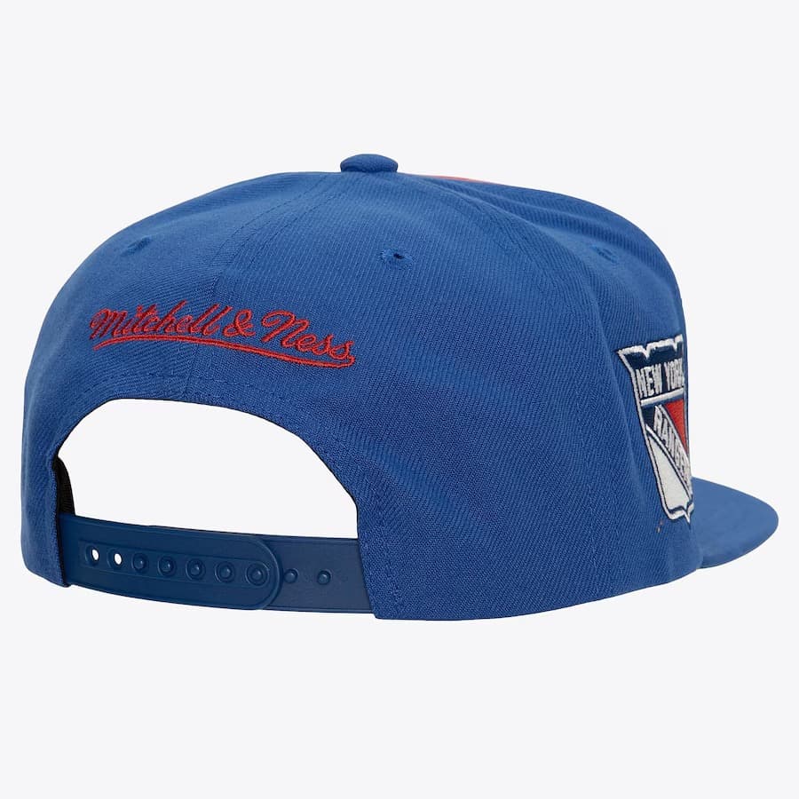 Бейсболка Mitchell & Ness Blue New York Rangers Retro Sport Vintage Snapback Hat