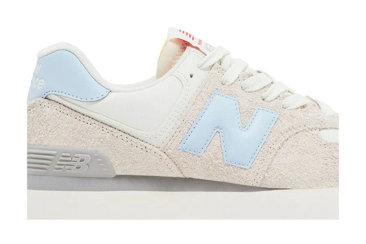 Кроссовки New Balance Wmns 574+ 'Moonbeam Light Chrome Blue'