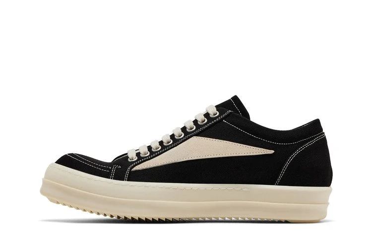 Кроссовки Rick Owens DRKSHDW Hollywood Vintage Low 'Black Milk'