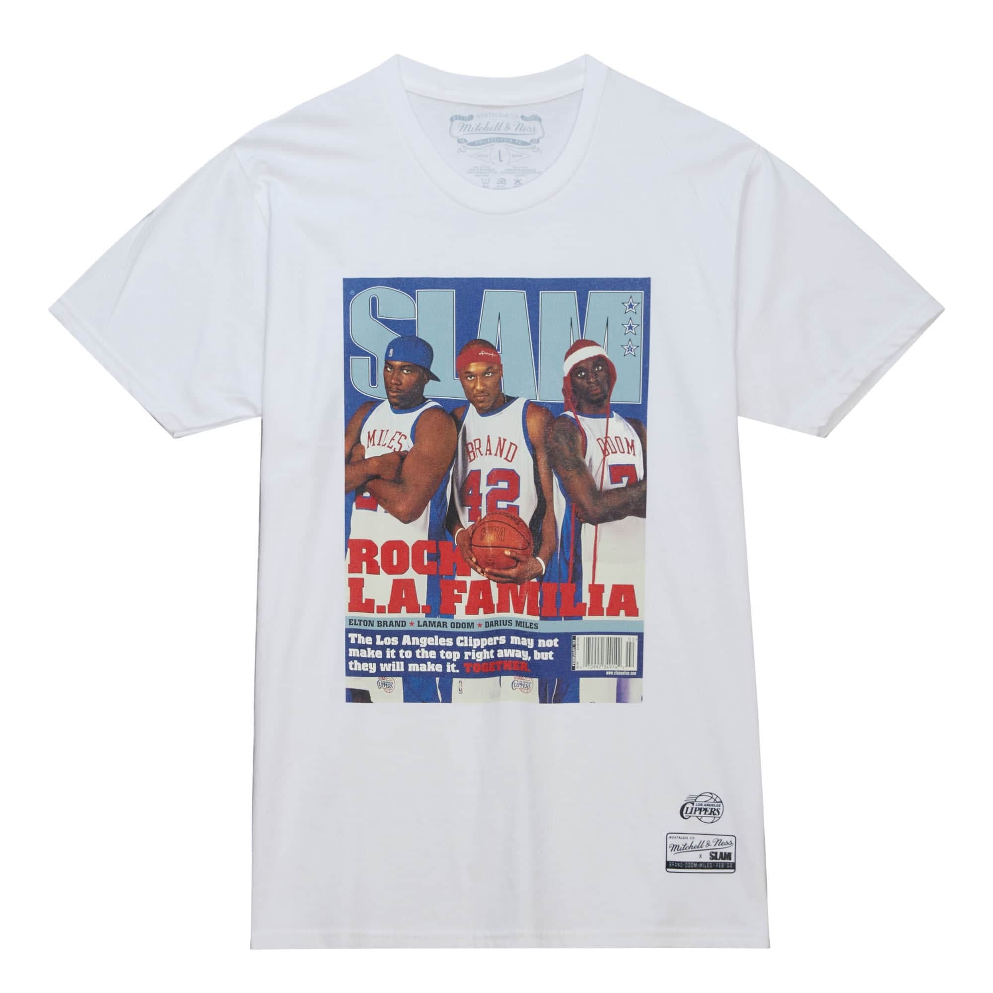 Футболка Mitchell & Ness Slam Cover Los Angeles Clippers T-Shirt