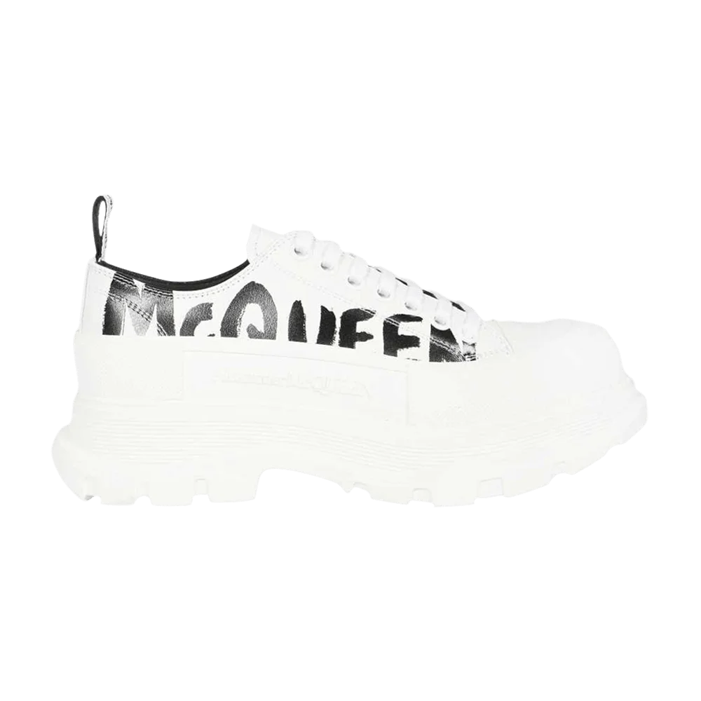 Krossovki-Alexander-McQueen-Tread-Slick-Lace-Up-Graffiti-Logo-White-Black
