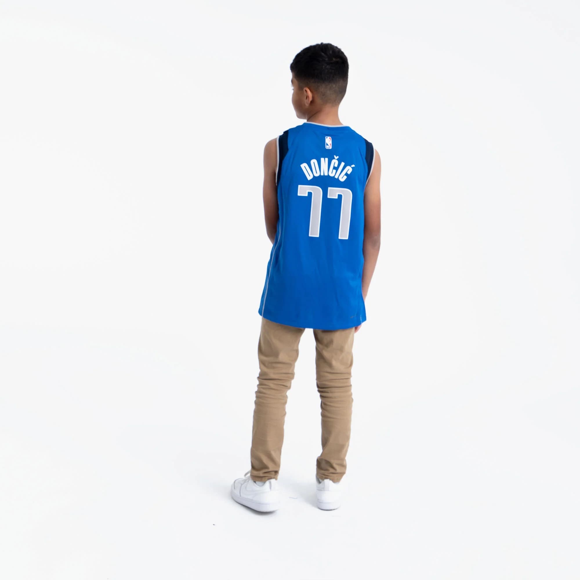 2022-2023-Dallas-Mavericks-Luka-Doncic-77-Youth-NBA-Swingman-Icon-Edition-Blue-Jersey-4