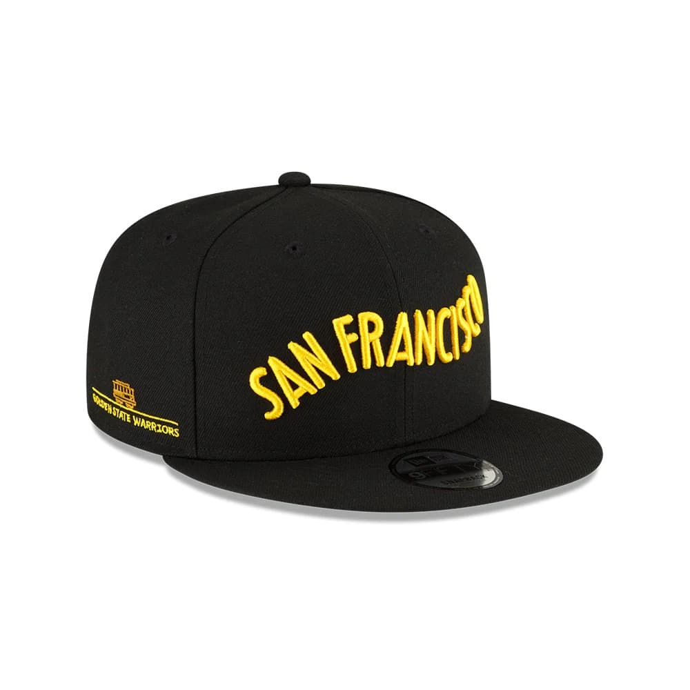 Бейсболка New Era Golden State Warriors 9FIFTY Alternate 2024 City Edition NBA Snapback Hat