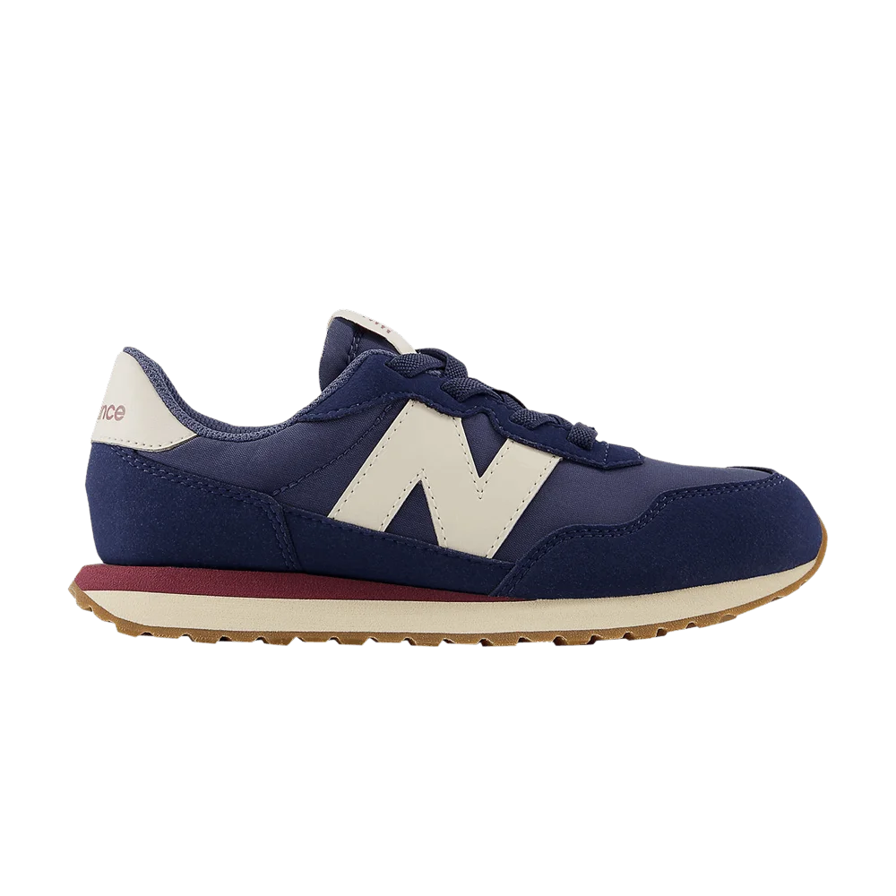 Кроссовки New Balance 237 Bungee Lace Little Kid Wide 'Navy Turtledove'