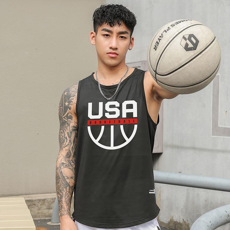 Спортивная майка Ehot USA Black Jersey