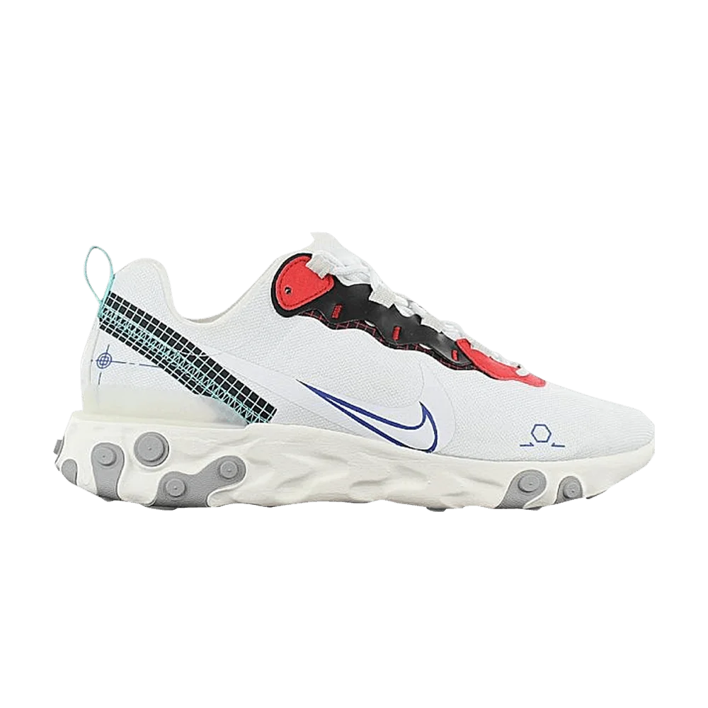 Krossovki-Nike-React-Element-55-White-Multi