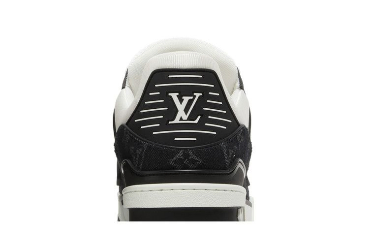 Кроссовки Louis Vuitton Trainer 'Black Monogram Denim'