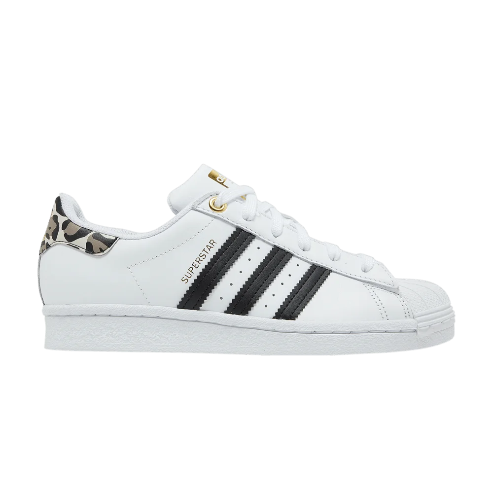 Krossovki-Adidas-Wmns-Superstar-White-Leopard