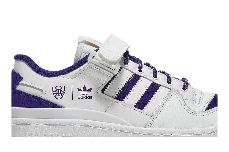 Кроссовки Donovan Mitchell x adidas Forum Low 'Collegiate Purple'