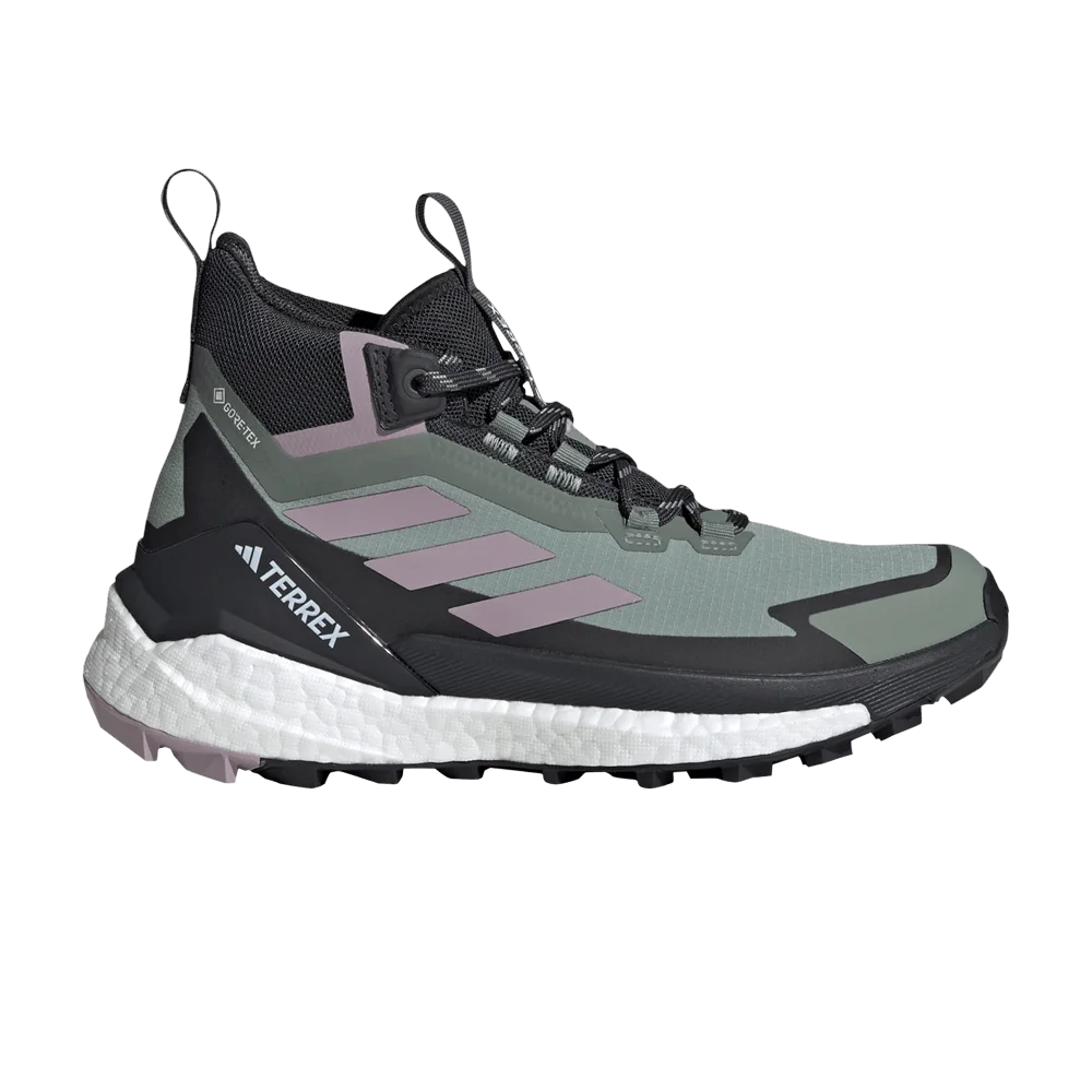 Кроссовки Adidas Wmns Terrex Free Hiker 2 GORE-TEX 'Silver Green Carbon'