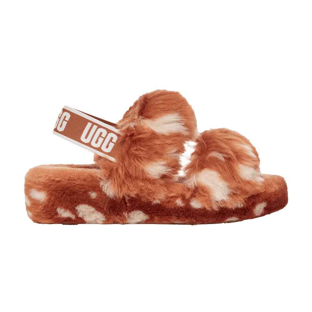 UGG Wmns Oh Yeah Slide 'Natural Spots'