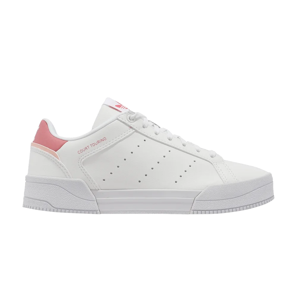 Кроссовки Adidas Court Tourino J 'White Hazy Rose'