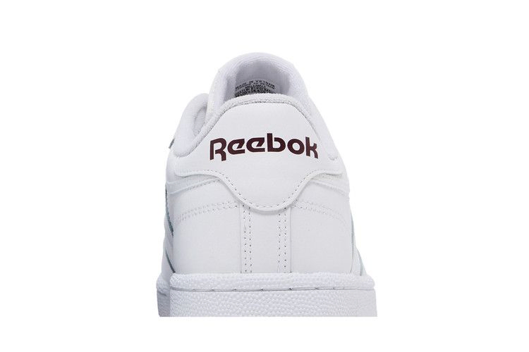 Кроссовки Reebok Club C 85 'White Burgundy Gum'