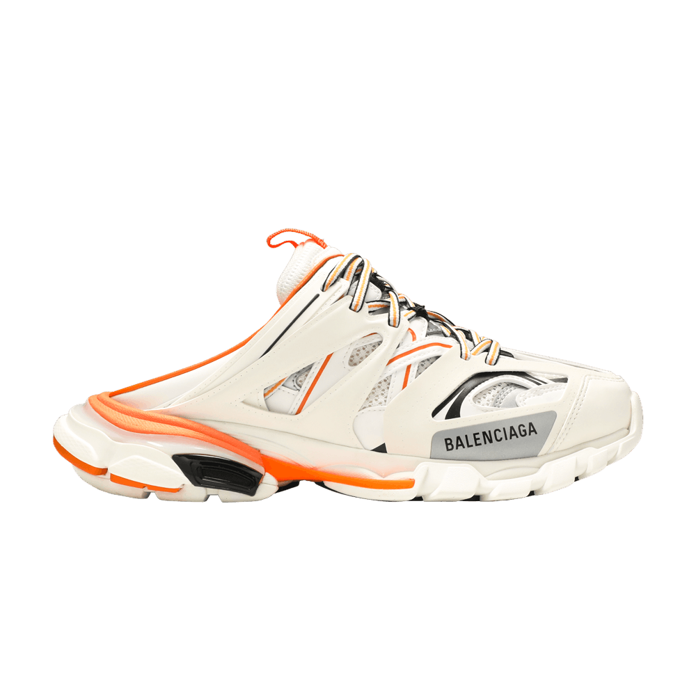 Кроссовки Balenciaga Track Mule 'White Orange'