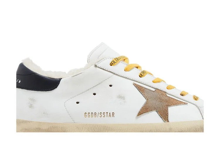 Кроссовки Golden Goose Superstar 'White Brown Navy'