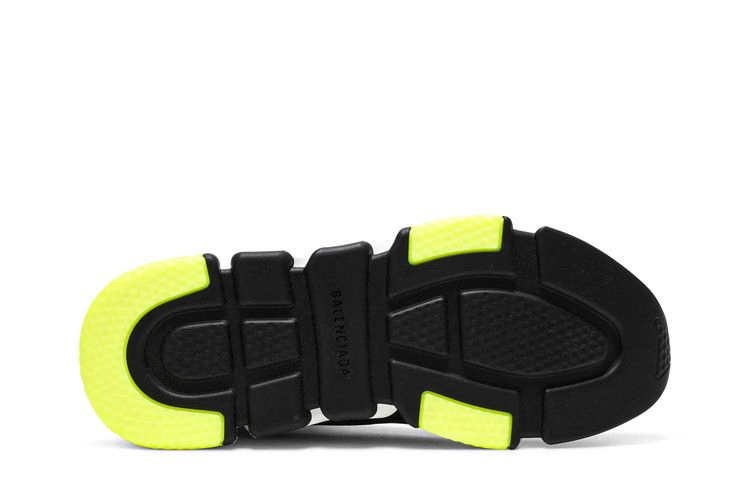 Кроссовки Balenciaga Speed Sneaker Cuffed 'Black Yellow'