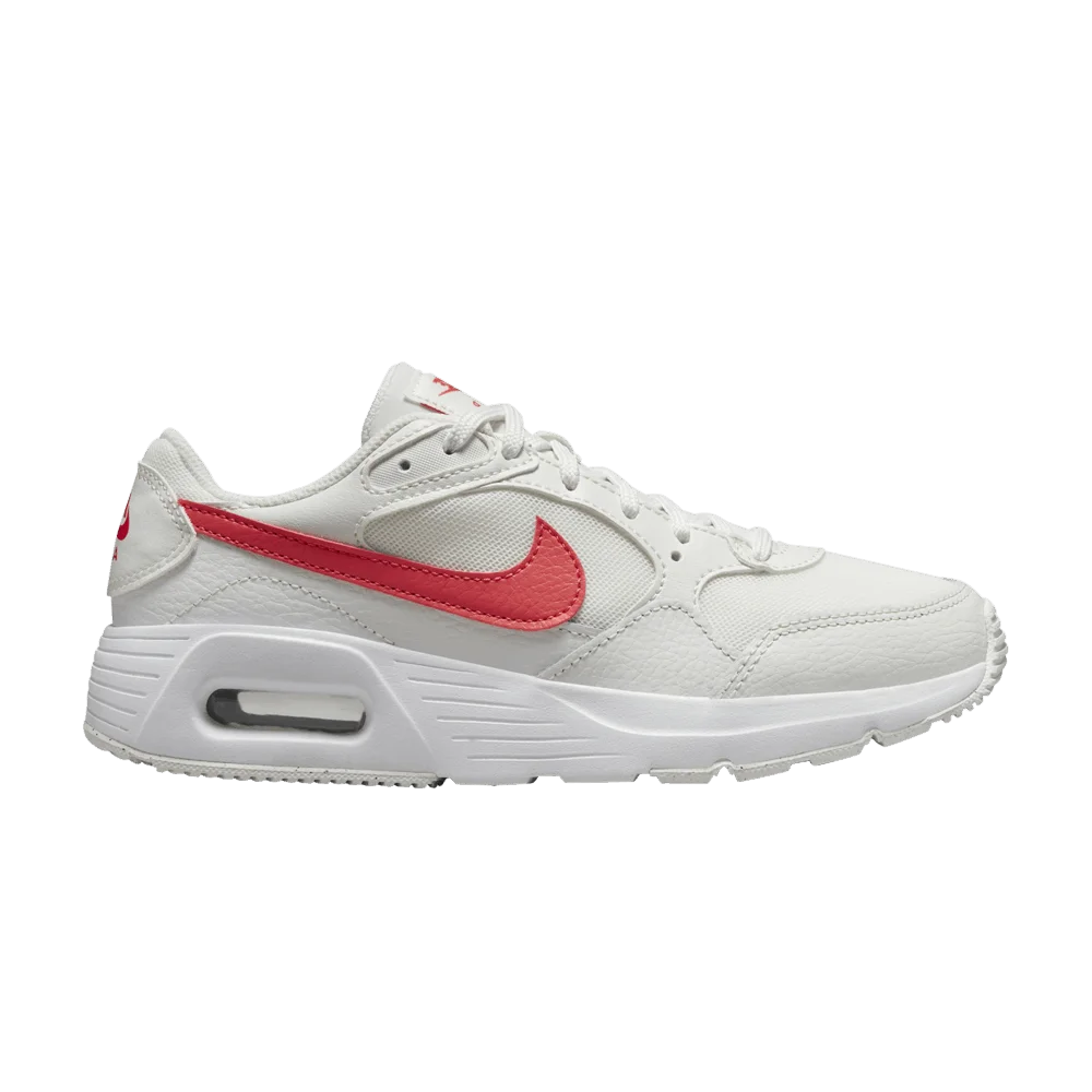 Кроссовки Nike Air Max SC GS 'White Track Red'