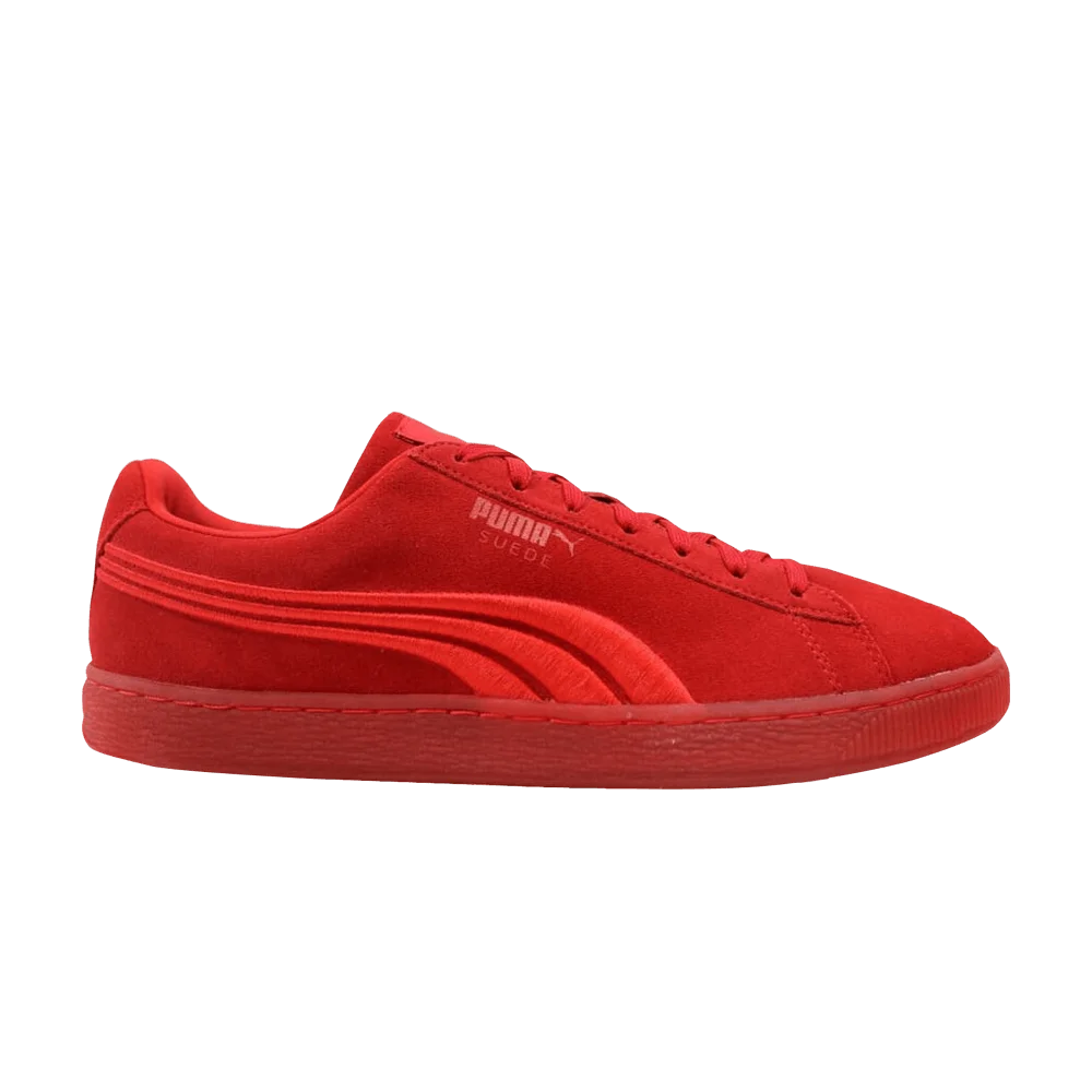 Кроссовки Puma Suede Classic Badge Iced 'High Risk Red'