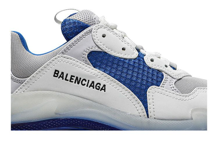 Кроссовки Balenciaga Wmns Triple S 'Clear Sole - White Blue'