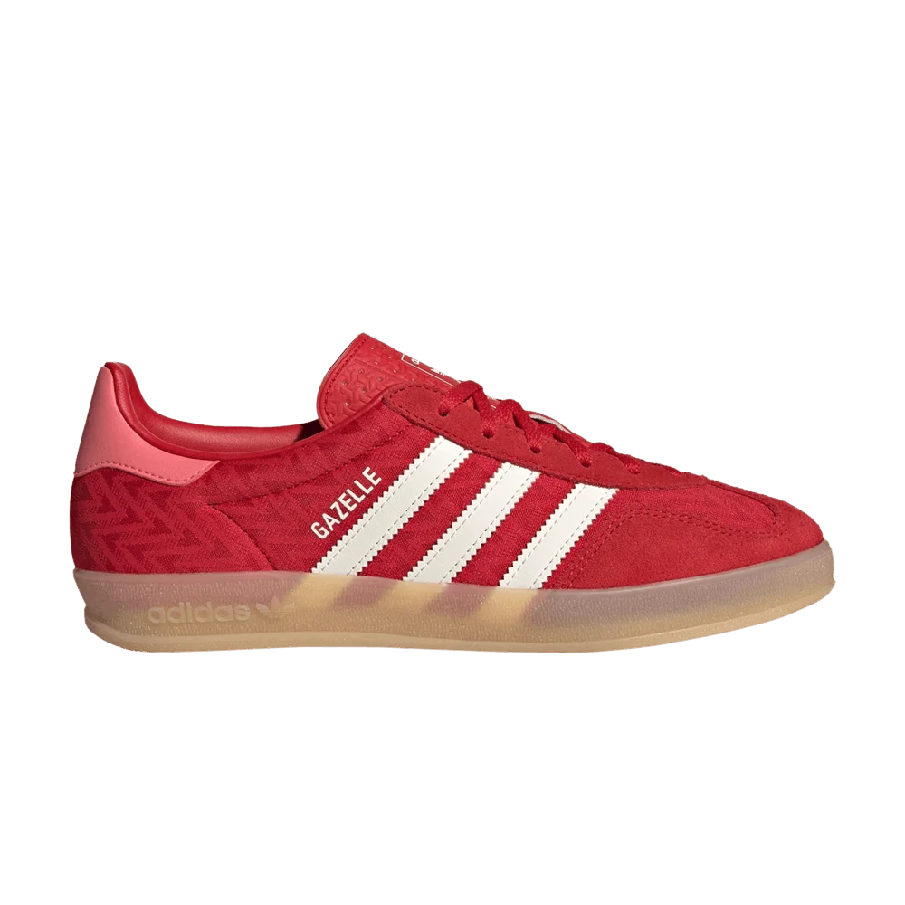 Кроссовки adidas Wmns Gazelle Indoor 'Better Scarlet Core White'