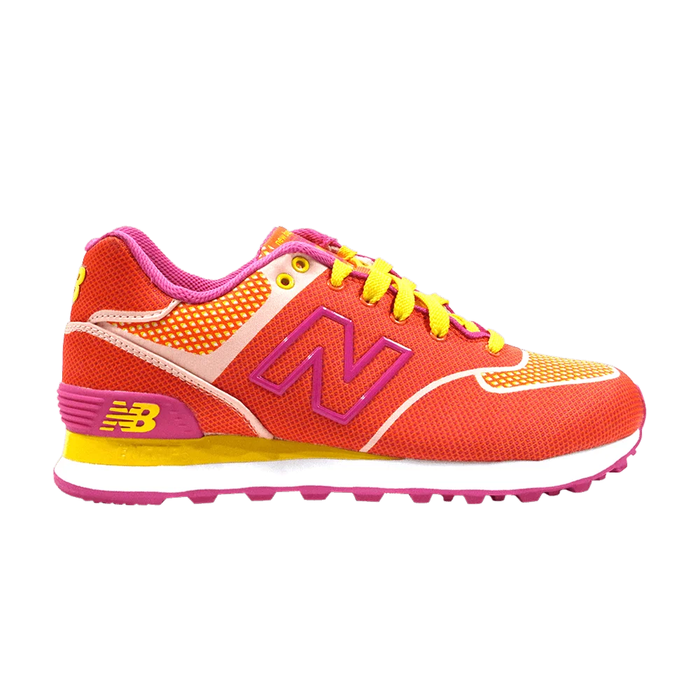 Krossovki-New-Balance-Wmns-574-Woven-Orange-Burst