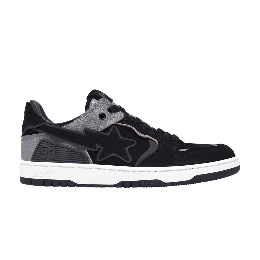 Кроссовки BAPE Wmns Sk8 Sta #6 'Black'