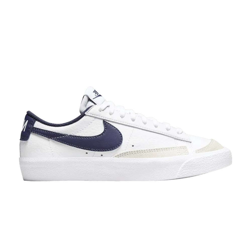 Кроссовки Nike Blazer Low '77 GS 'White Midnight Navy'
