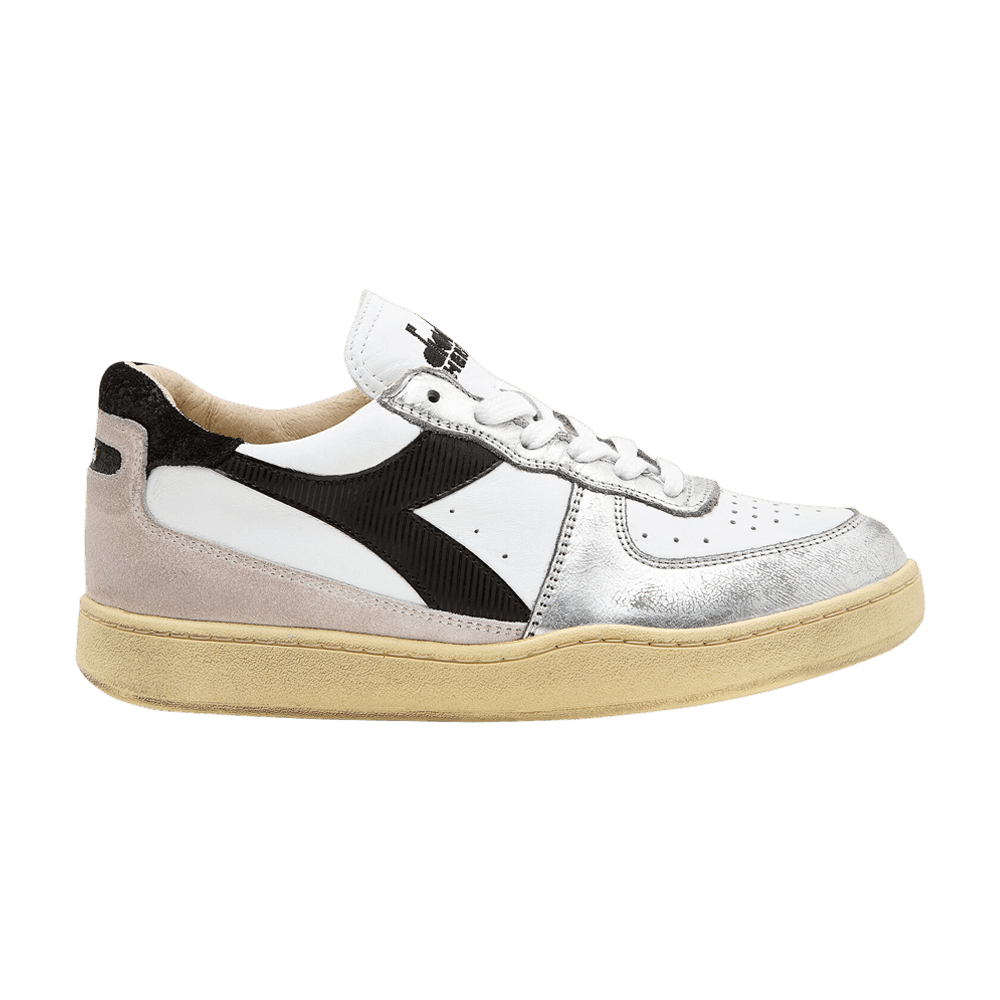 Кроссовки Diadora Mi Basket Low Made In Italy 'White'