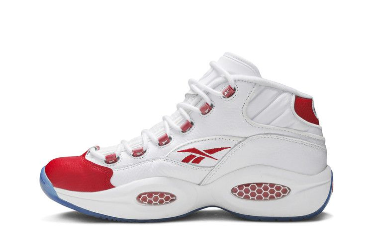 Кроссовки Reebok Question Mid 'White Pearlized Red' 2016