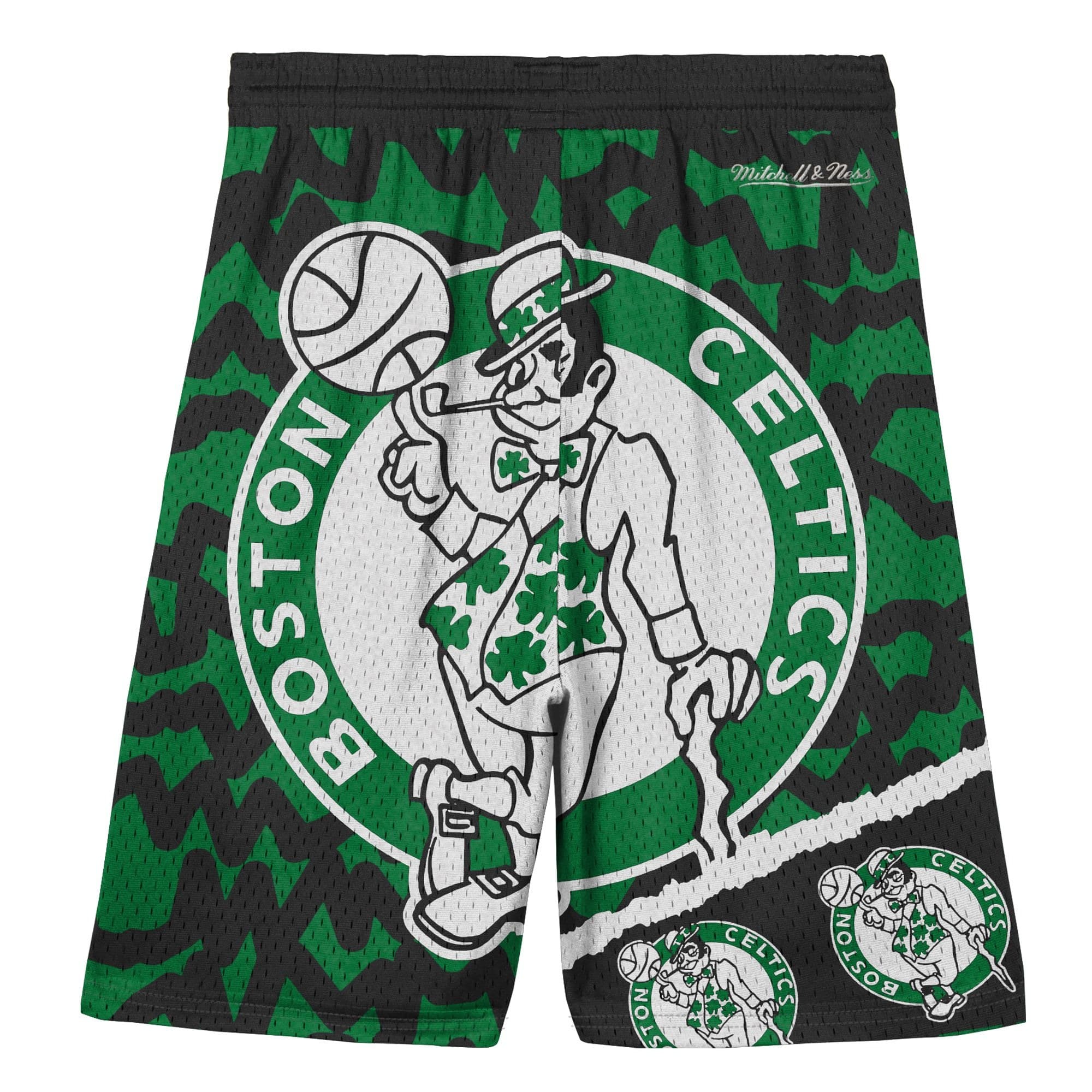 Спортивные шорты Mitchell & Ness Big Face Jumbotron Mesh Boston Celtics Shorts