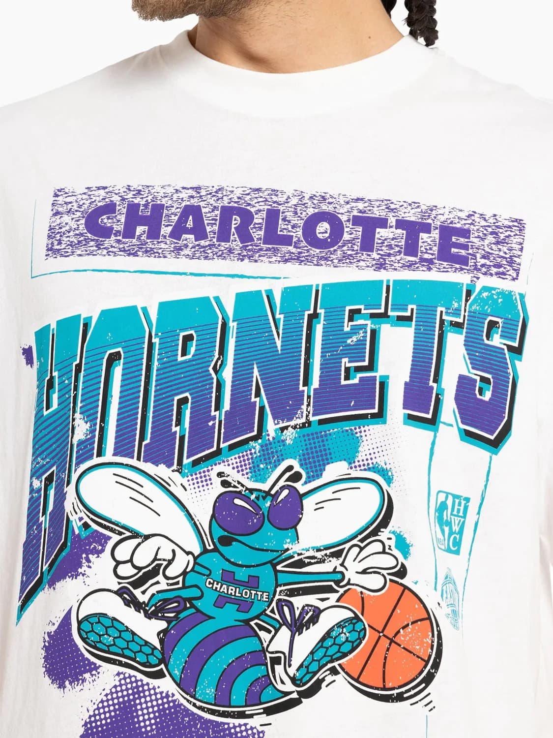 Mitchell-Ness-Charlotte-Hornets-Vintage-Brush-Off-2.0-NBA-T-Shirt-2