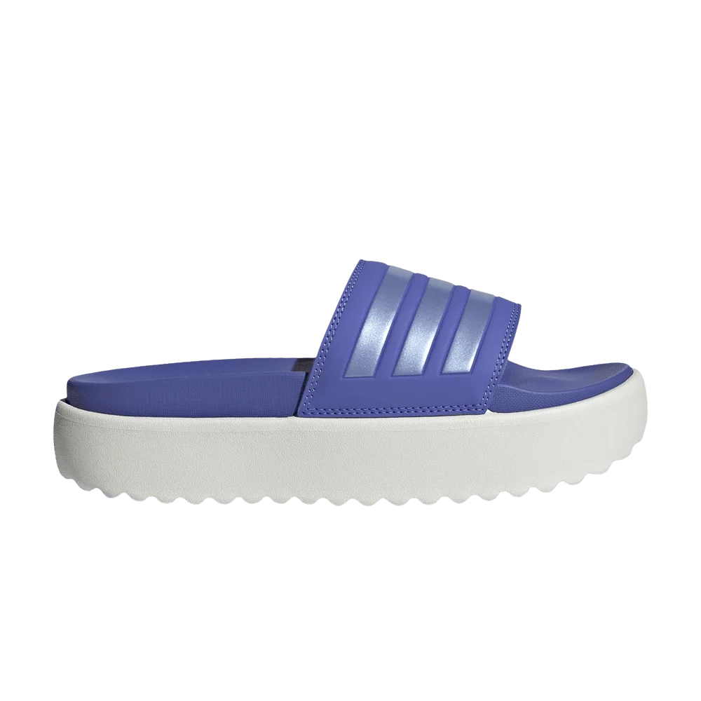 Adidas Wmns Adilette Platform Slide 'Semi Cobalt Blue'