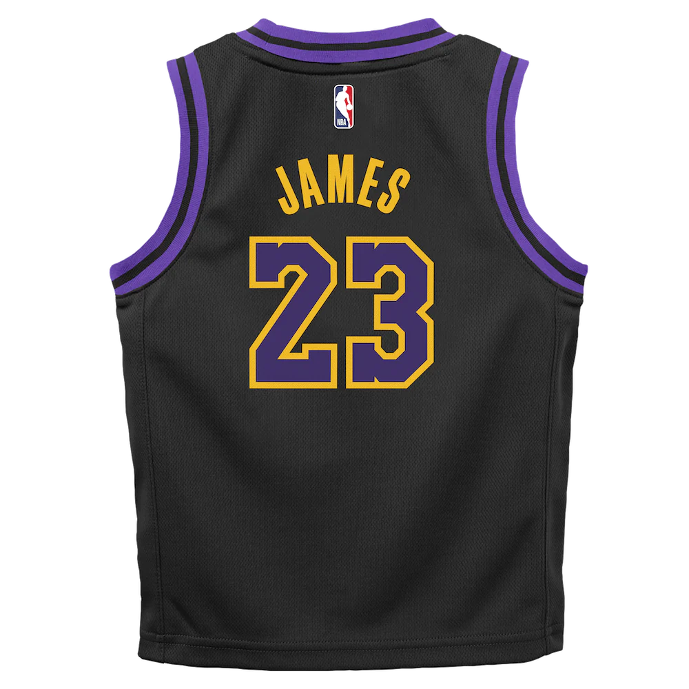2023-24-Los-Angeles-Lakers-LeBron-James-23-Toddler-City-Edition-Black-Jersey-3