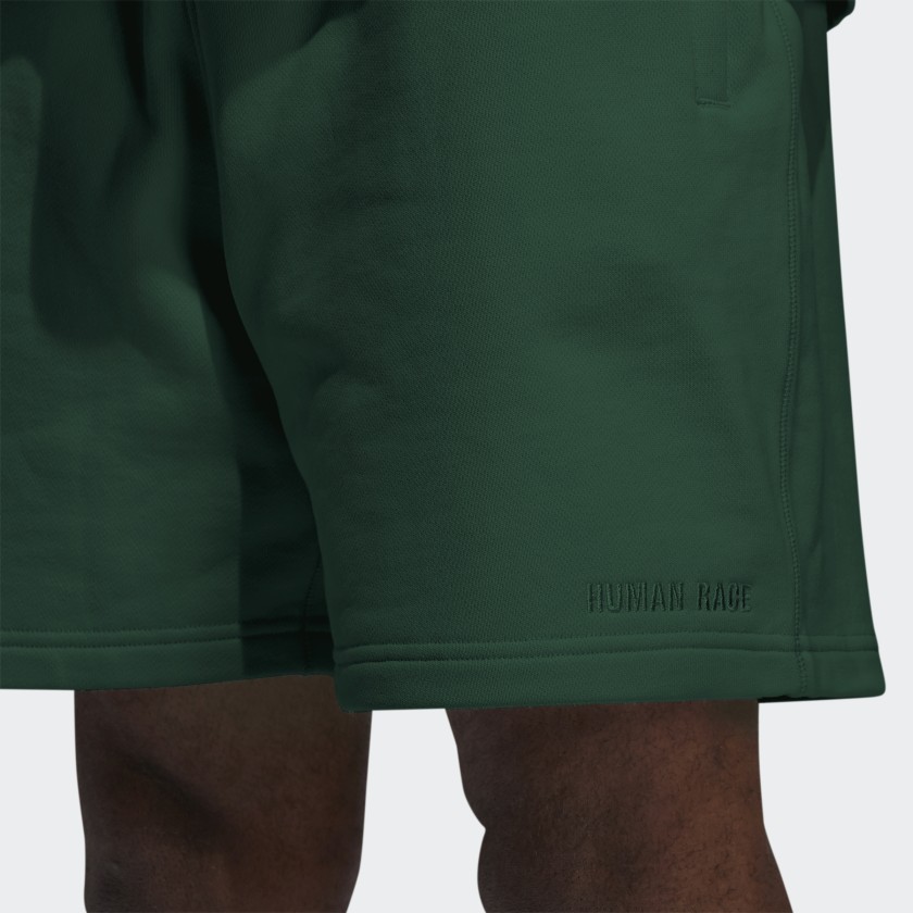 Спортивные шорты adidas Pharrell Williams Basics Sweat Shorts Dark Green