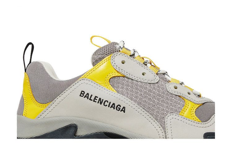 Кроссовки Balenciaga Triple S Sneaker 'Yellow Grey' 2019