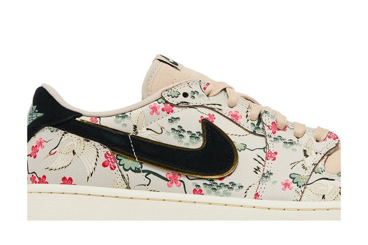 Кроссовки Rui Hachimura x Air Jordan 1 Retro Low OG 'Cranes'