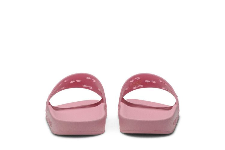 Кроссовки Gucci Wmns GG Slide Rubber 'Pink'