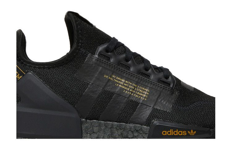 Кроссовки adidas NMD_R1 V2 'Black Gold Metallic'