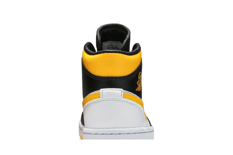 Кроссовки Wmns Air Jordan 1 Mid SE 'White Laser Orange'
