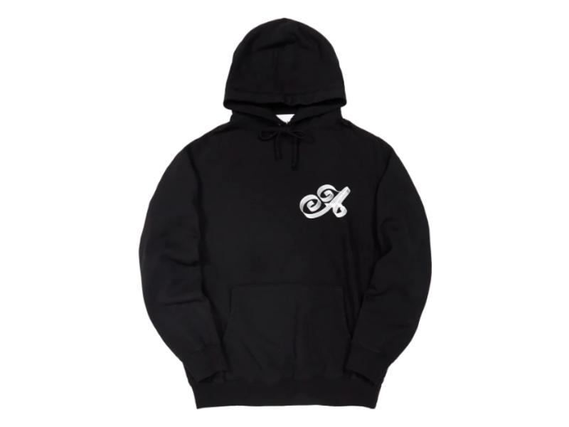 Худи Awake Ribbon Script Logo Hoodie Black