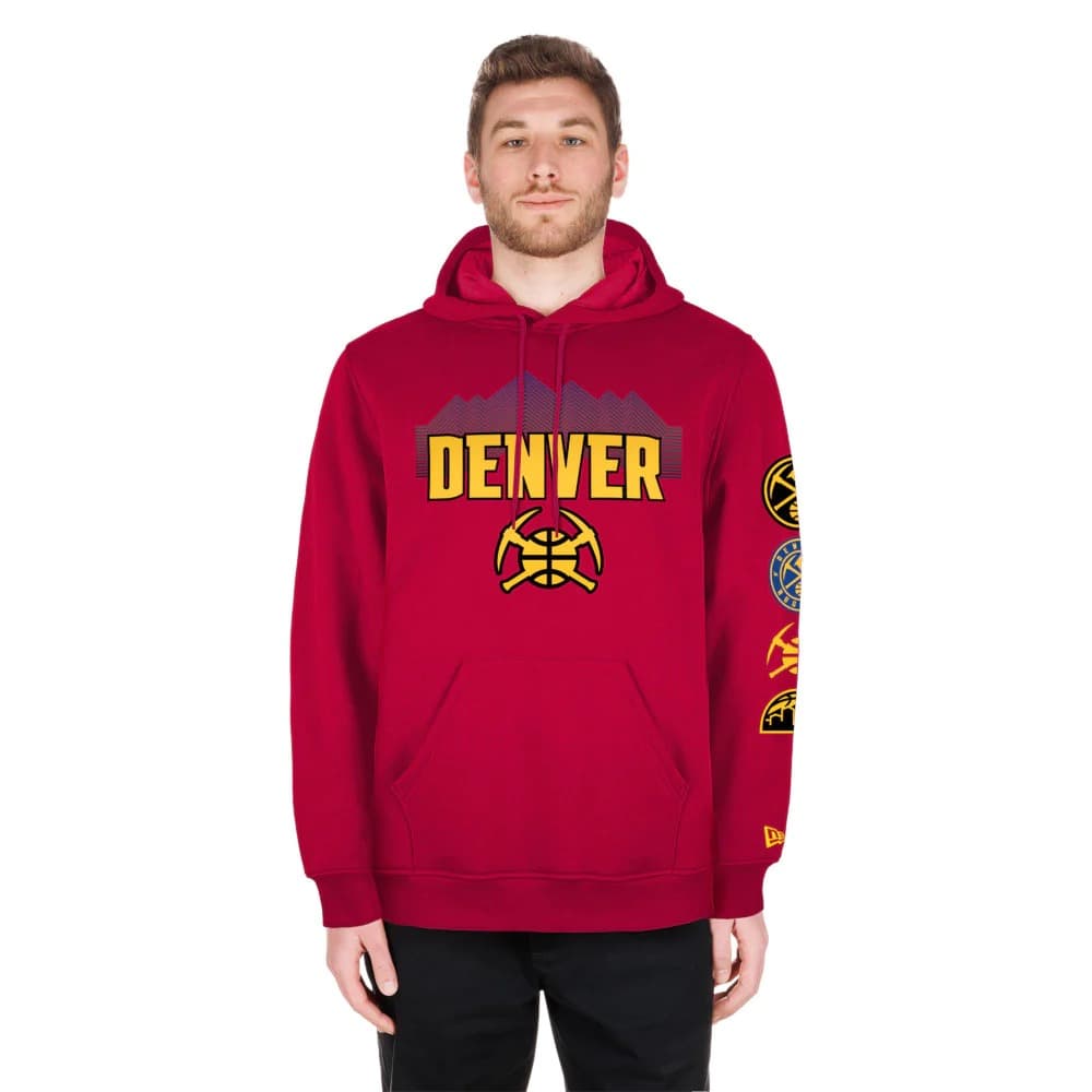 Худи New Era Denver Nuggets 2024 City Edition NBA Hoodie