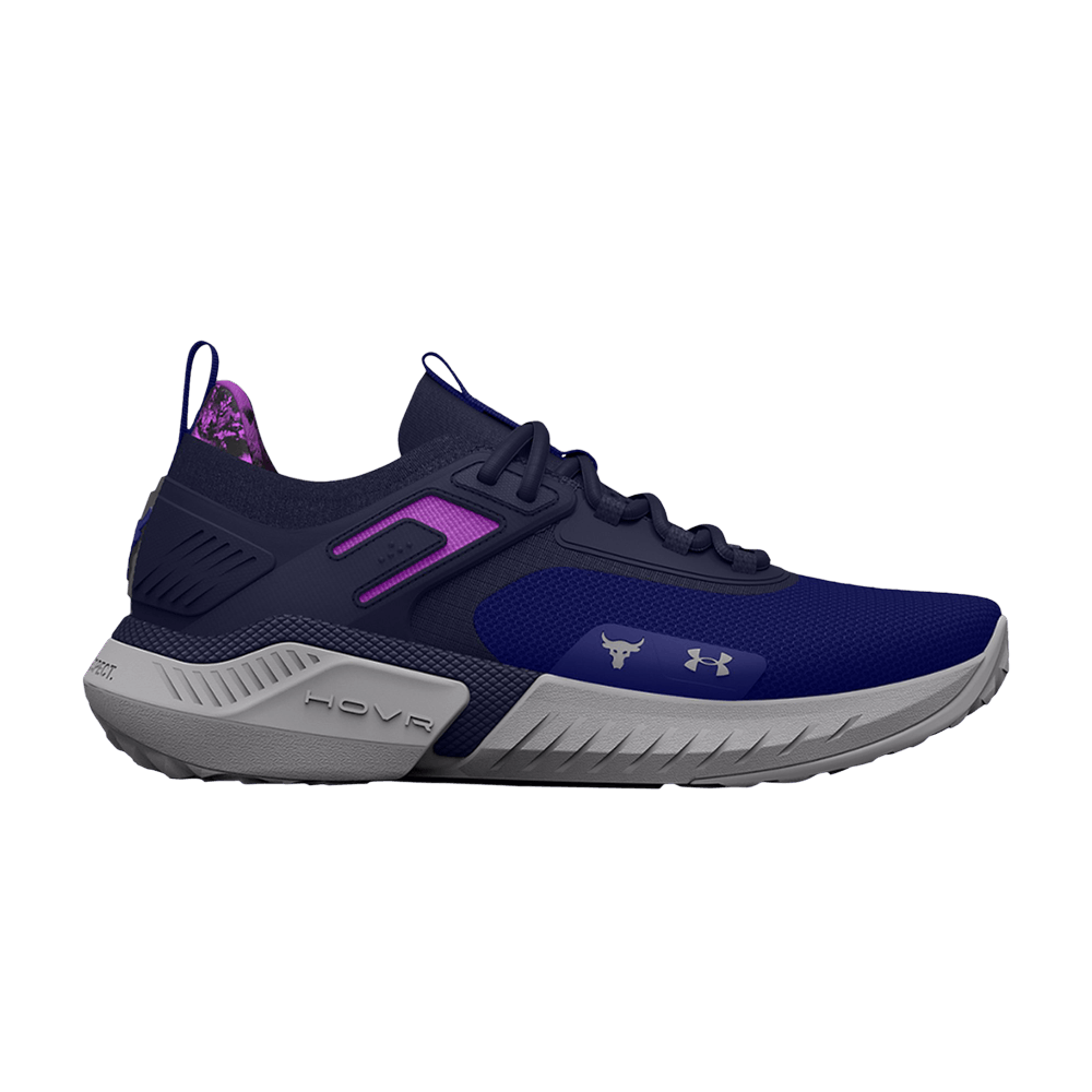 Кроссовки Under Armour Project Rock 5 Disrupt GS 'Bauhaus Blue'