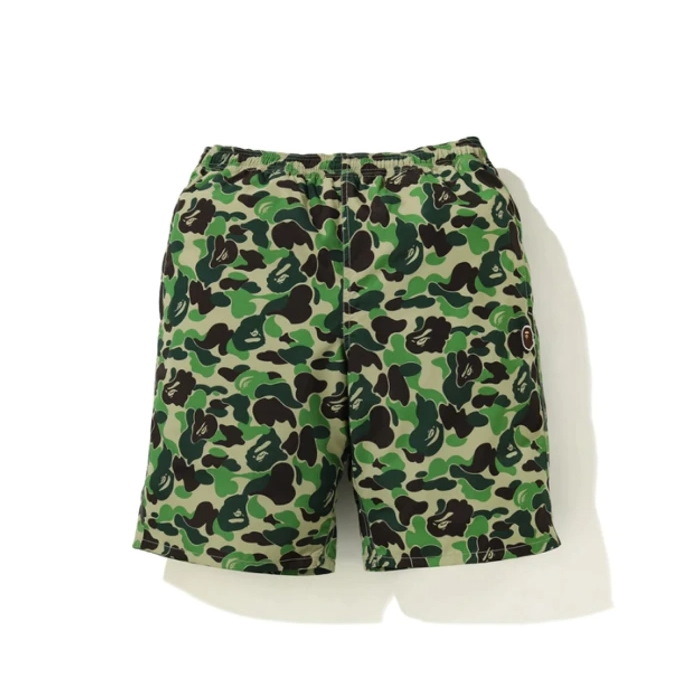 Спортивные шорты BAPE ABC Camo Beach Shorts (SS20) Green