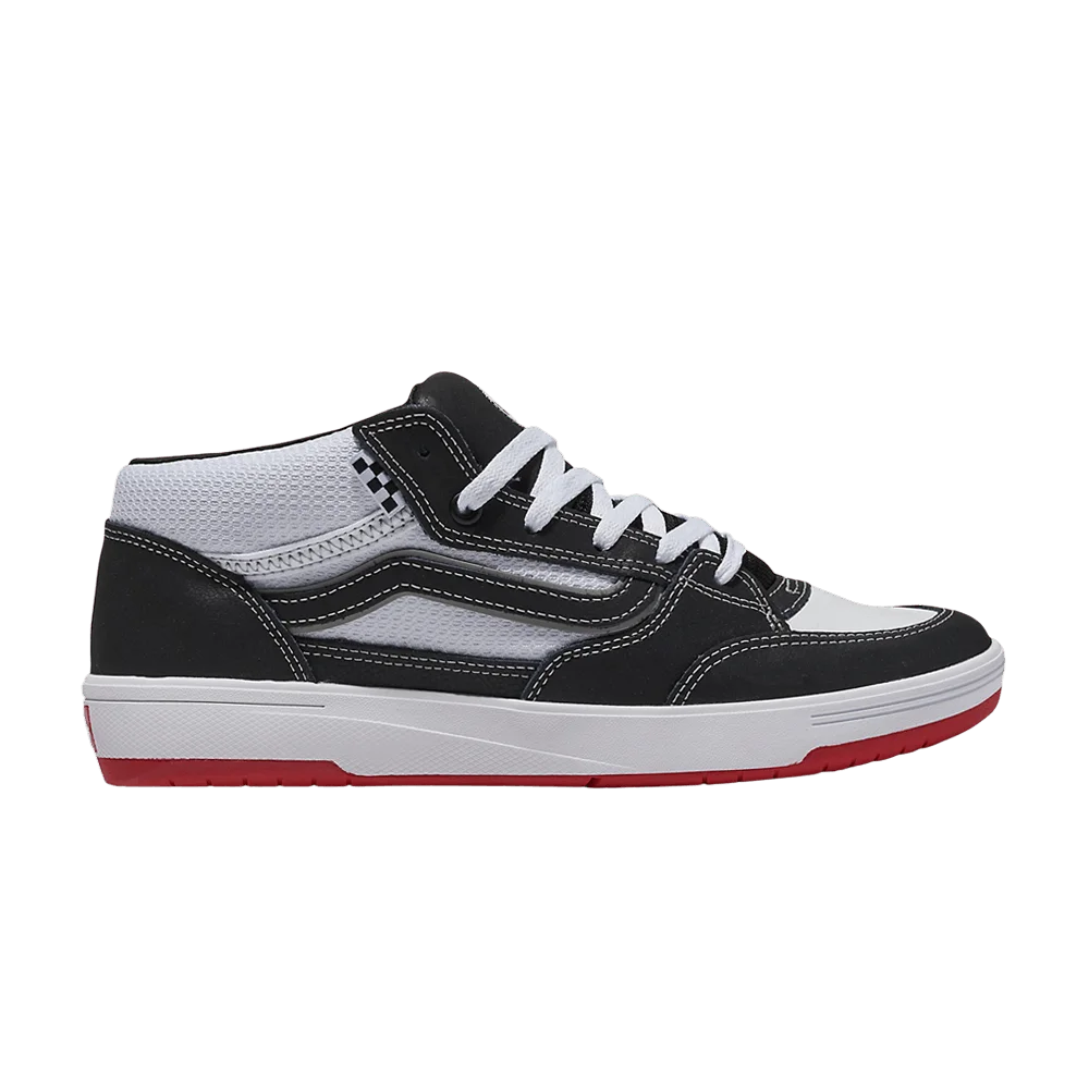 Кроссовки Vans Skate Zahba Mid 'Black White Red'
