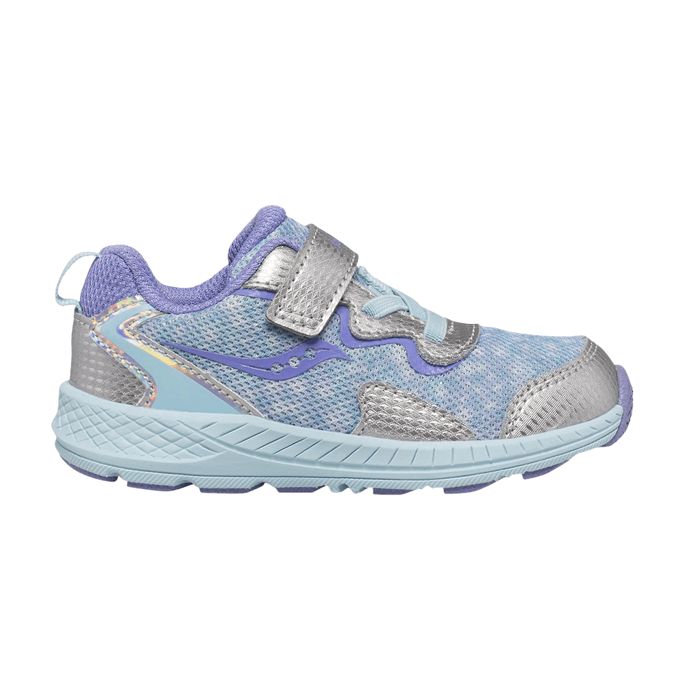 Кроссовки Saucony Flash A/C Big Kid 'Silver Purple'