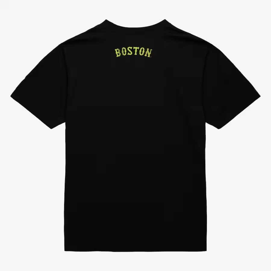 Футболка Mitchell & Ness David Ortiz Black Boston Red Sox Neon Pop Player T-Shirt
